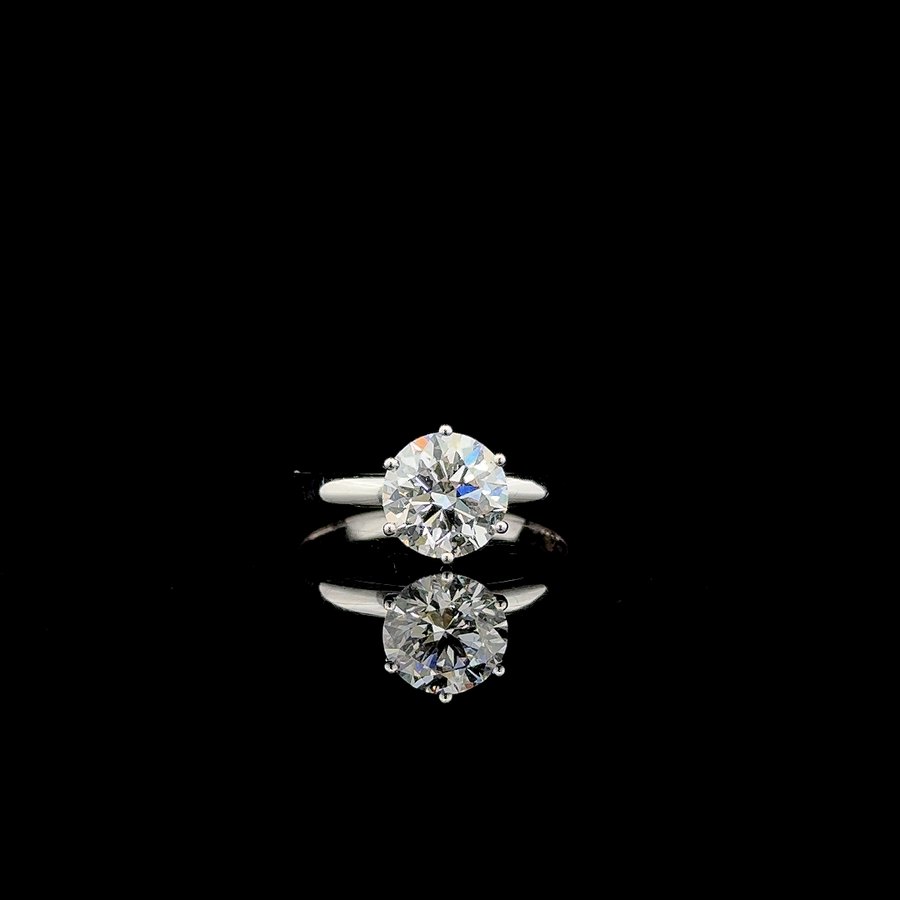 Six-Prong Solitaire — lab-grown diamond